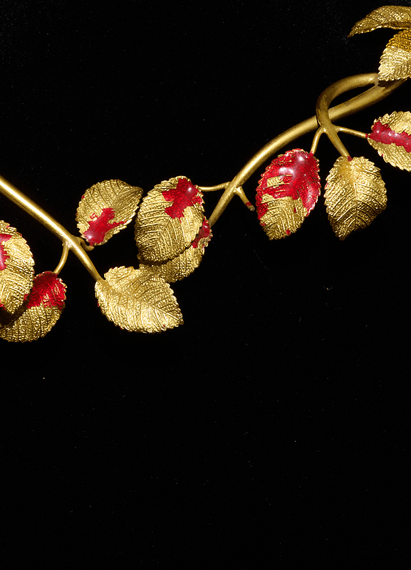 Gold Insect Collar Necklace
